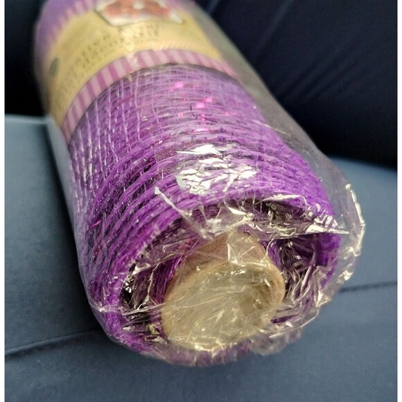Crafters Square Royal Purple 6 in x 5 yds Halloween Decorative Mesh Crafting DIY - Picture 8 of 13